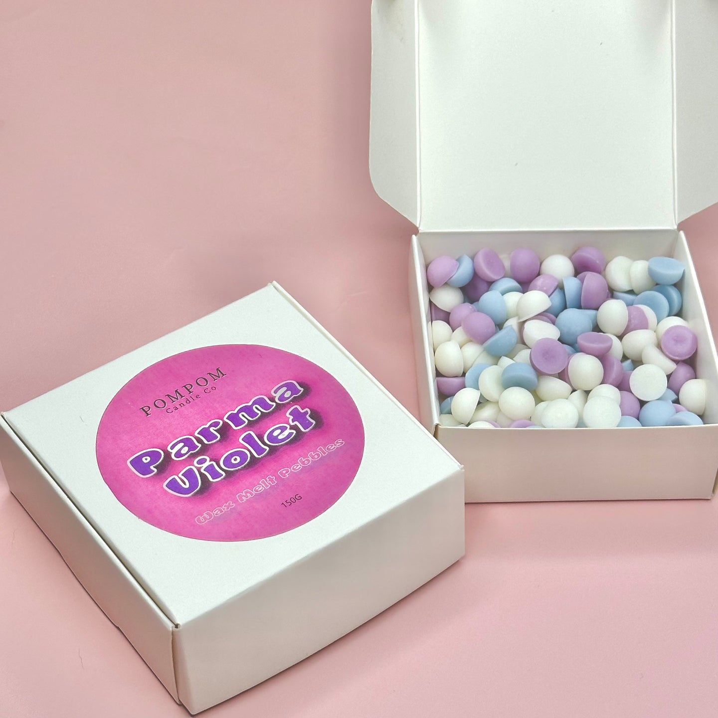 Parma Violet Wax Pebbles